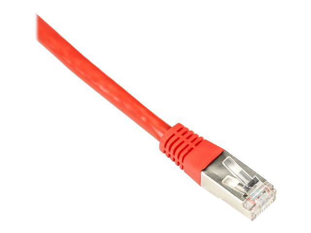 Black Box 15ft Shielded Red Cat5 Cat5e 100Mhz Ethernet Patch Cable