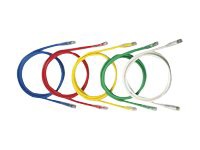 Panduit NetKey patch cable - 5 ft - off white