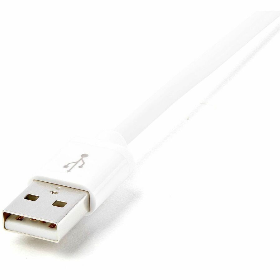 Thumbnail 4 of 5 for StarTech.com 1m (3ft) White Apple 8-pin Lightning Connector to USB Cable for iPhone / iPod / iPad - Charge and Sync
