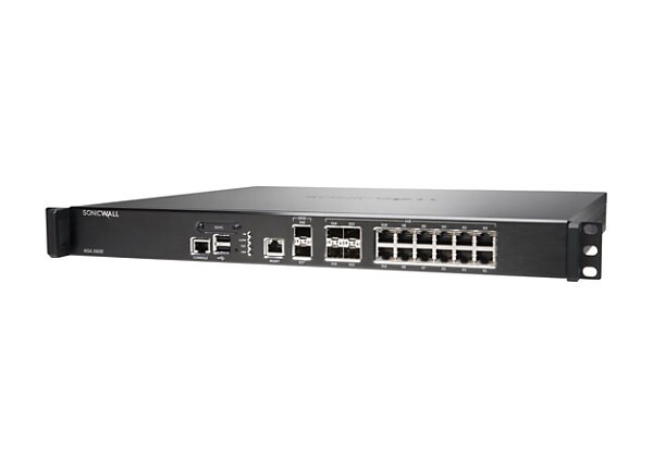 SonicWall NSA 3600 TotalSecure - security appliance - with 1 year SonicWALL Comprehensive Gateway Security Suite