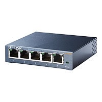 TP-Link TL-SG105 5-Port Metal Gigabit Switch - switch - 5 ports - unmanaged