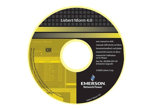 LIEBERT OPENCOMM NFORM 500 DEV