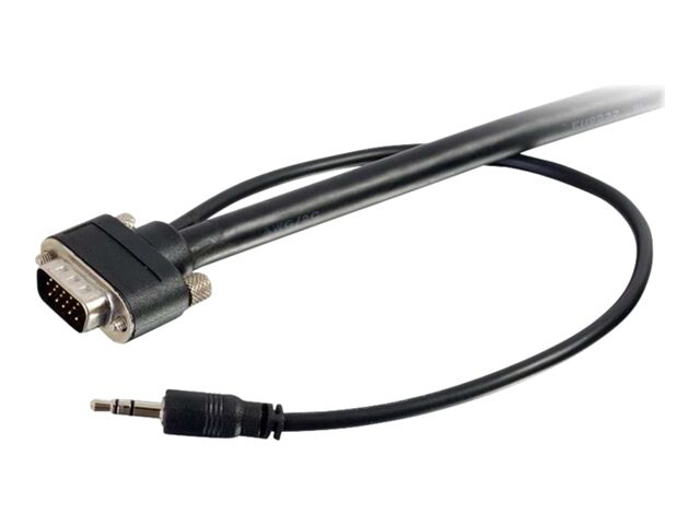 C2G Select VGA + 3.5mm A/V Cable - VGA cable - 100 ft