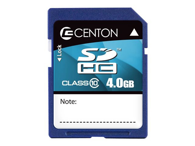 Centon - flash memory card - 4 GB - SDHC