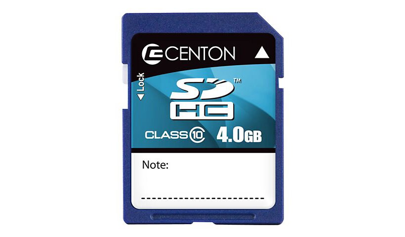 Centon - flash memory card - 4 GB - SDHC