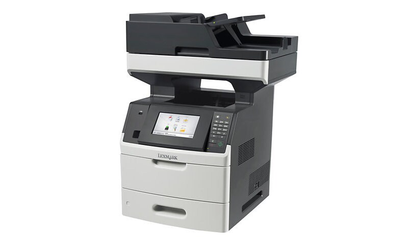 Lexmark MX710de 63 ppm Monochrome Multi-Function Laser Printer