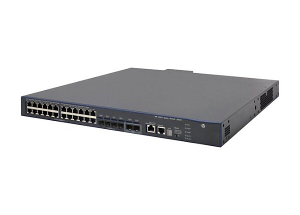 HPE 5500-24G-PoE+-4SFP HI Switch with 2 Interface Slots - switch - 24 ports - managed - rack-mountable