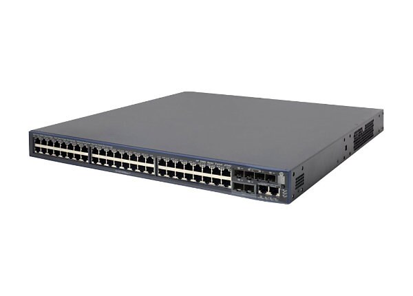 HPE 5500-48G-PoE+-4SFP HI Switch with 2 Interface Slots - switch - 48 ports - managed - rack-mountable