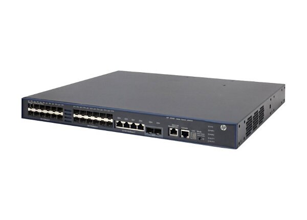 HPE 5500-24G-SFP HI Switch with 2 Interface Slots - switch - 24 ports - managed - rack-mountable