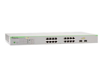 Allied Telesis AT GS950/16PS - switch - 16 ports - managed - rack-mountable
