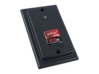 rf IDEAS WAVE ID Plus Keystroke Ethernet/IP HID iCLASS SE V2 Black Surface Mount Reader - Power over Ethernet - RF