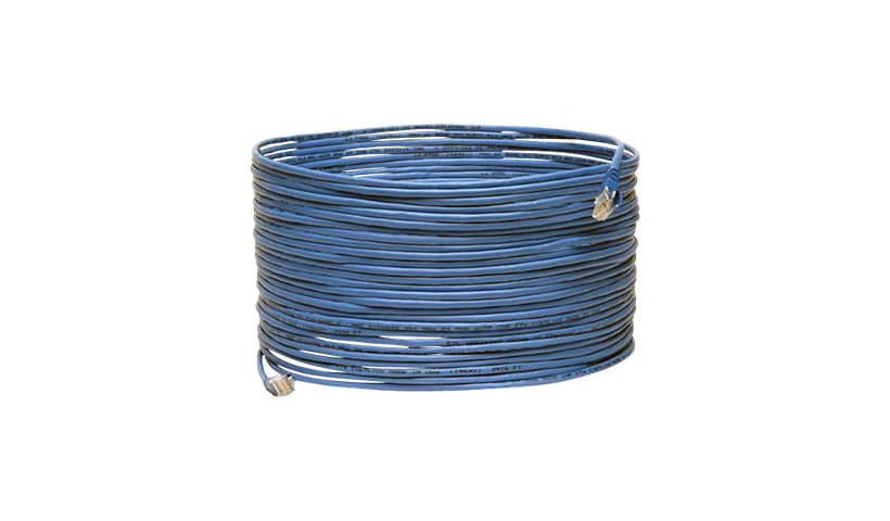 Tripp Lite 75ft Cat5e Plenum Rated Snagless Patch Cable (RJ45 M/M) Blue 75'