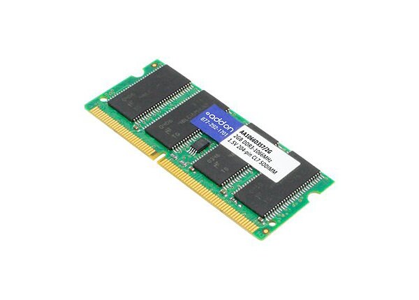 AddOn 2GB Industry Standard DDR3-1066MHz SODIMM - DDR3 - 2 GB - SO-DIMM 204-pin