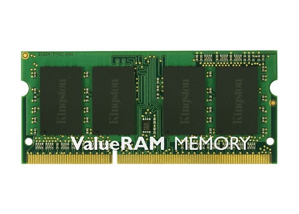Kingston ValueRAM - DDR3 - 4 GB - SO-DIMM 204-pin - unbuffered