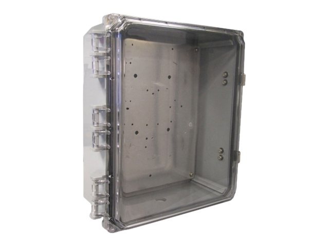 TerraWave 12x10x4 Nema 4X Polycarbonate Enclosure - network device enclosure