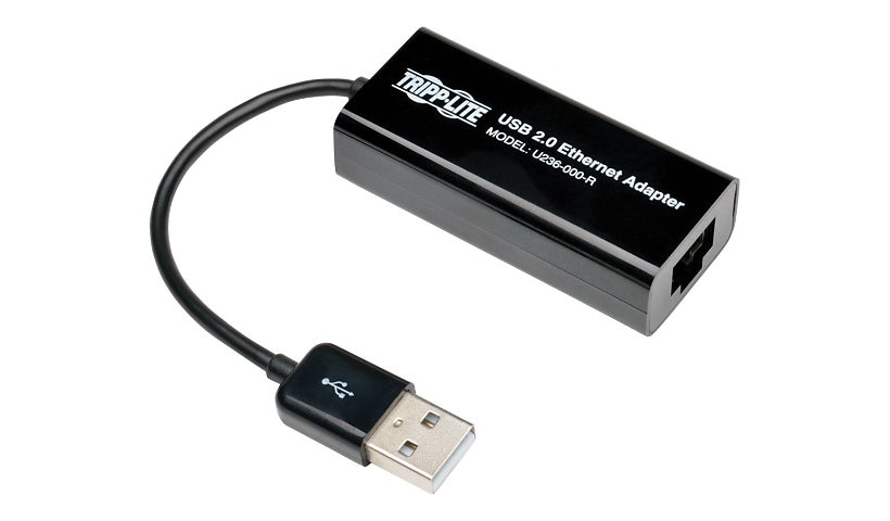 Tripp Lite USB 2.0 Hi-Speed to Ethernet NIC Network Adapter 10/100 Mbps