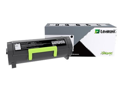 Lexmark 500XA - Extra High Yield - black - original - toner cartridge - LCCP