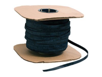 Velcro Tie Wrap 3/4 inch Velcro Wrap-Black (Sold per Foot)