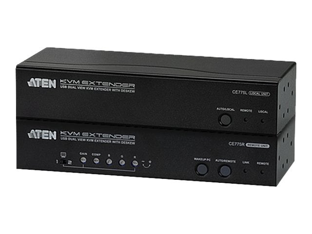 ATEN CE 775 Local and Remote Units - KVM / audio / serial extender