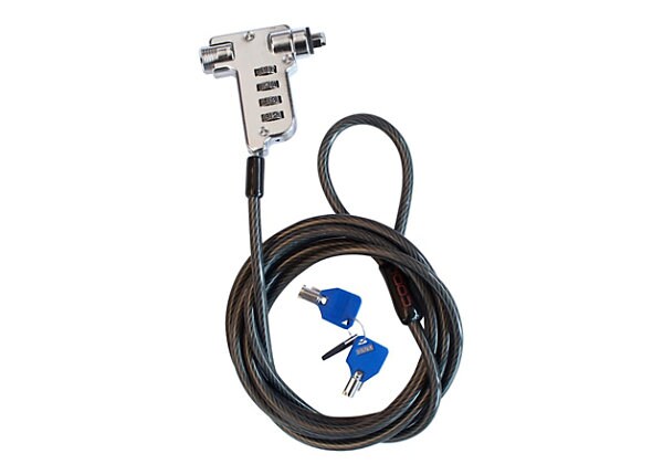 CODi Master Key Combination Cable Lock - security cable lock