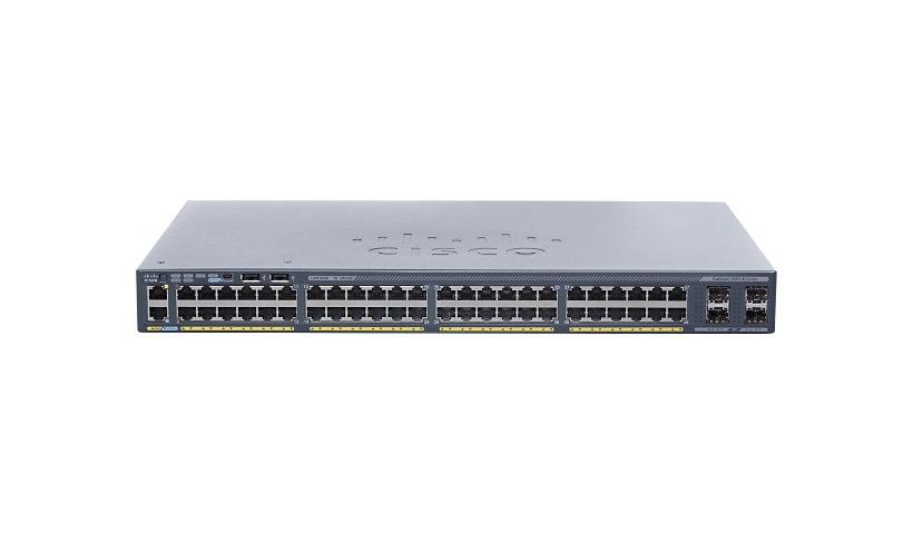 Cisco Catalyst 2960X-48TS-L - switch - 48 ports - managed - rack-mountable