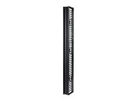 Valueline, Vertical Cable Manager for 2 & 4 Post Racks, 84"H X 6"W, Single-Sided with Door