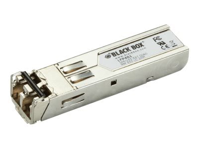 Black Box - SFP (mini-GBIC) transceiver module - 10Mb LAN, ATM, 100Mb LAN - TAA Compliant