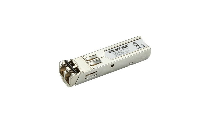 Black Box - SFP (mini-GBIC) transceiver module - 10Mb LAN, ATM, 100Mb LAN - TAA Compliant