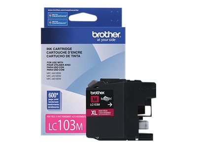 Brother LC103M - High Yield - magenta - original - ink cartridge