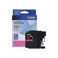 Brother LC103M - High Yield - magenta - original - ink cartridge