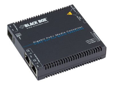 Black Box - fiber media converter - 10Mb LAN, 100Mb LAN, 1GbE - TAA Complia