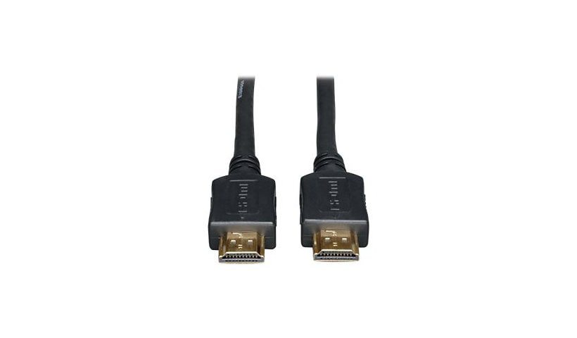 Eaton Tripp Lite Series High-Speed HDMI Cable, Digital Video with Audio, UHD 4K (M/M), Black, 12 ft. (3,66 m) - HDMI