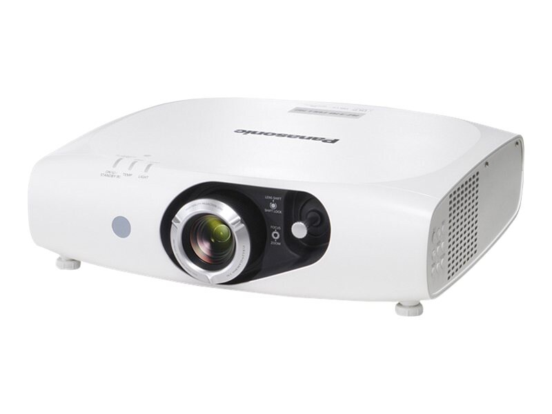 Panasonic PT-RZ470UW - DLP projector - zoom lens - 3D - LAN - white