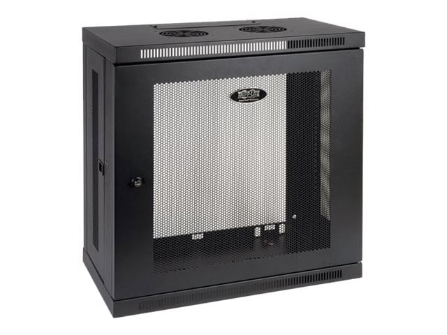 Tripp Lite 12U Wall Mount Rack Enclosure Server Cabinet Wallmount 13" Depth - rack - 12U