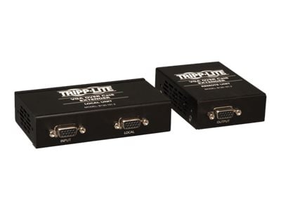 Tripp Lite VGA over Cat5/Cat6 Video Extender Kit Transmitter/Receiver EDID 1000' - video extender - TAA Compliant