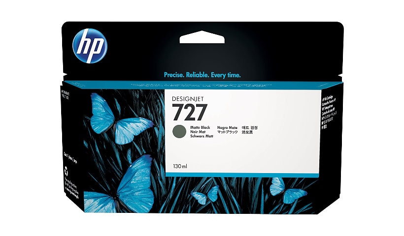 HP 727 (B3P22A) Original Standard Yield Inkjet Ink Cartridge - Matte Black - 1 Each