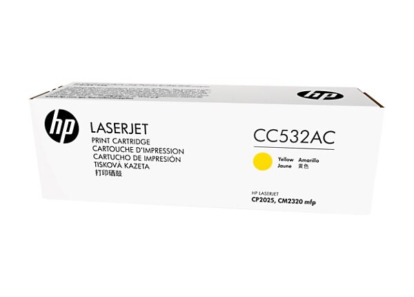 HP CC532AC YELLOW TONER CARTRIDGE