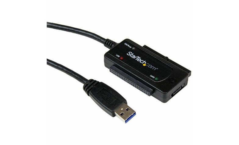 StarTech.com USB 3.0 to SATA or IDE Drive Adapter Converter - USB3SSATAIDE - Storage Mounts & Enclosures - CDW.com