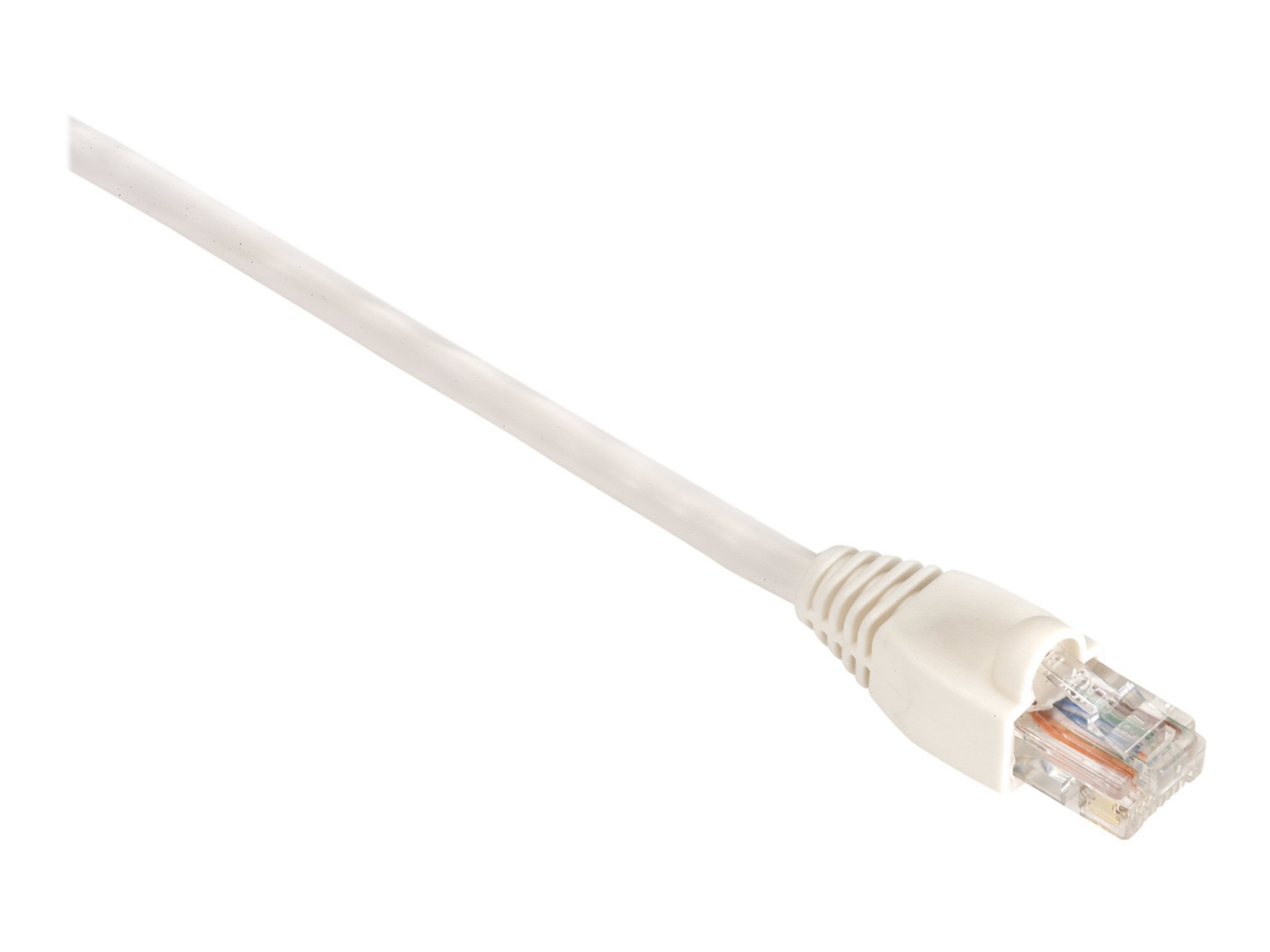 BLACK BOX 1FT CAT5E SNAGLESS WHT