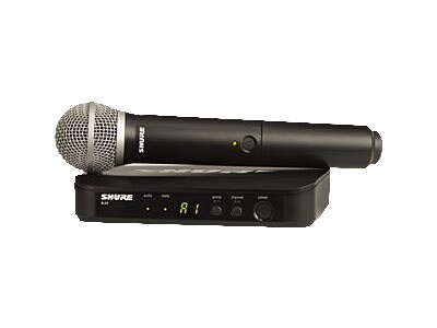 Shure BLX24/PG58 Handheld Wireless System - wireless microphone system