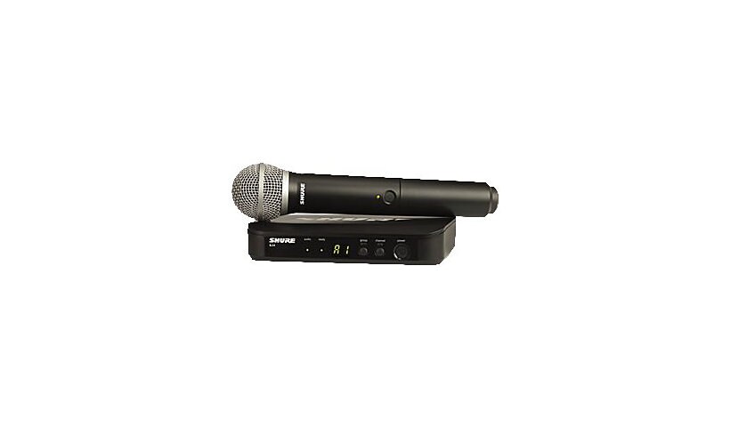 Shure BLX24/PG58 Handheld Wireless System - wireless microphone system