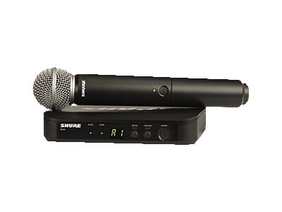 Shure BLX24/SM58 Handheld Wireless System - wireless microphone system