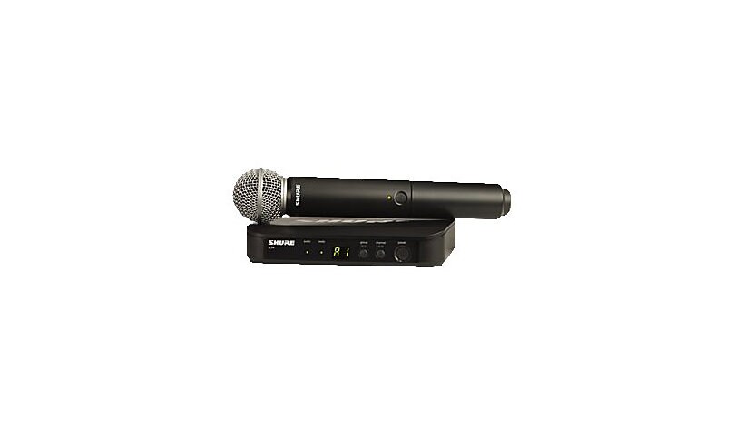 Shure BLX24/SM58 Handheld Wireless System - wireless microphone system