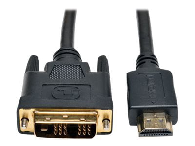 Eaton Tripp Lite Series HDMI to DVI Adapter Cable (M/M), 30 ft. (9.1 m) - adapter cable - HDMI / DVI - 30 ft