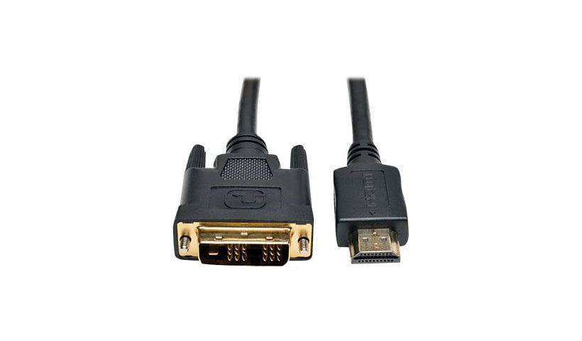 Eaton Tripp Lite Series HDMI to DVI Adapter Cable (M/M), 30 ft. (9.1 m) - adapter cable - HDMI / DVI - 30 ft