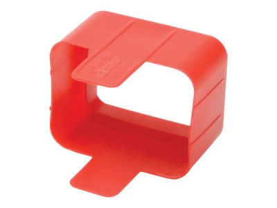 Tripp Lite PDU Plug Lock Connector C20 Power Cord to C19 Outlet Red 100PK