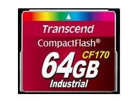 Transcend CF170 Industrial - flash memory card - 16 GB - CompactFlash