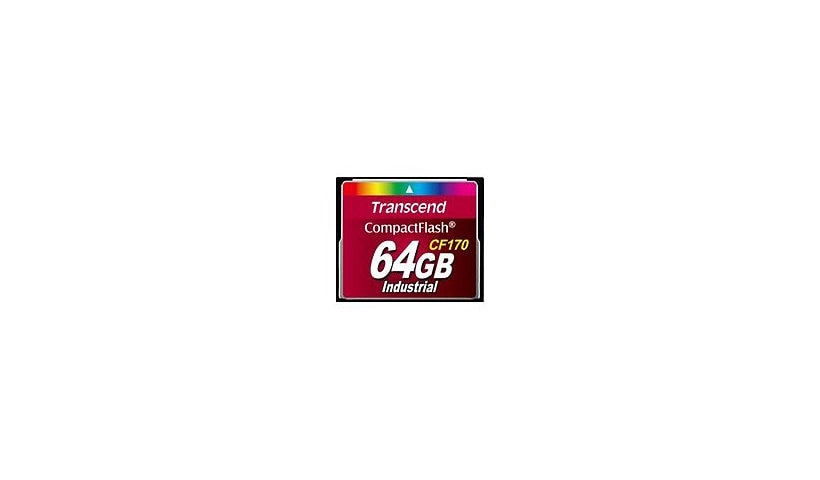 Transcend CF170 Industrial - flash memory card - 16 GB - CompactFlash