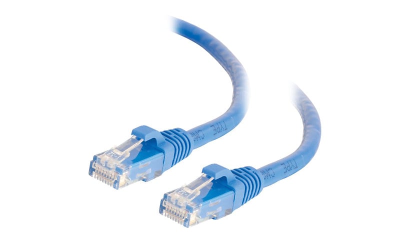 C2G 20ft Cat6 Snagless Unshielded (UTP) Ethernet Cable - Cat6 Network Patch Cable - PoE - Blue