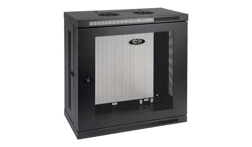 Tripp Lite 12U Wall Mount Rack Enclosure Server Cabinet Wallmount 13" Depth - rack - 12U